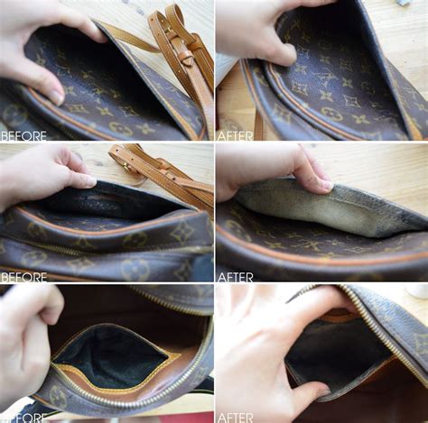 why do louis vuitton bags get sticky|how to fix Louis Vuitton lining.